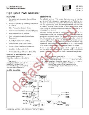 UC3823QTR datasheet  